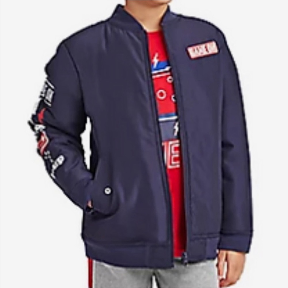 Kids Bomber Gamer-Themed Jacket Size 7